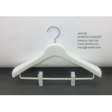 New Fashion Plastic Hanger with Clips, Useful Plastic Hanger, Hot Sale Plastic Hanger